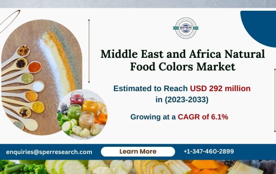 Middle East and Africa Natural Food Colors Market